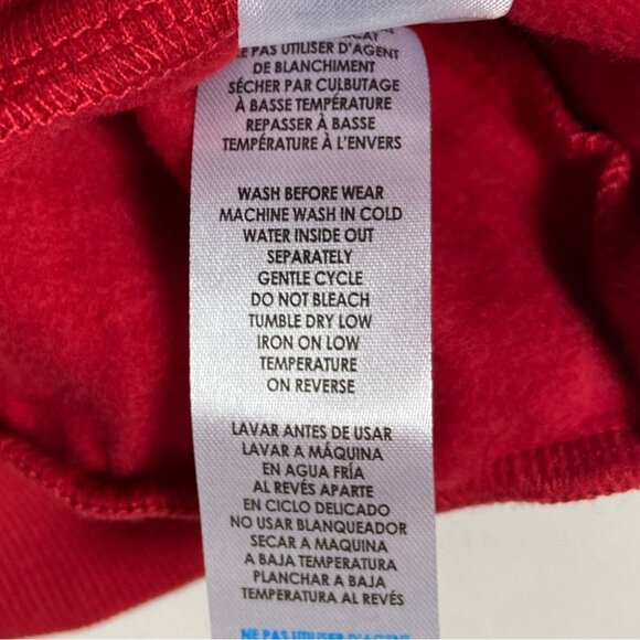 NEW Nordstrom Holly Jolly Sweatshirt Red Petit Lem Size 12 Months Crew Neck Knit - Picture 9 of 10